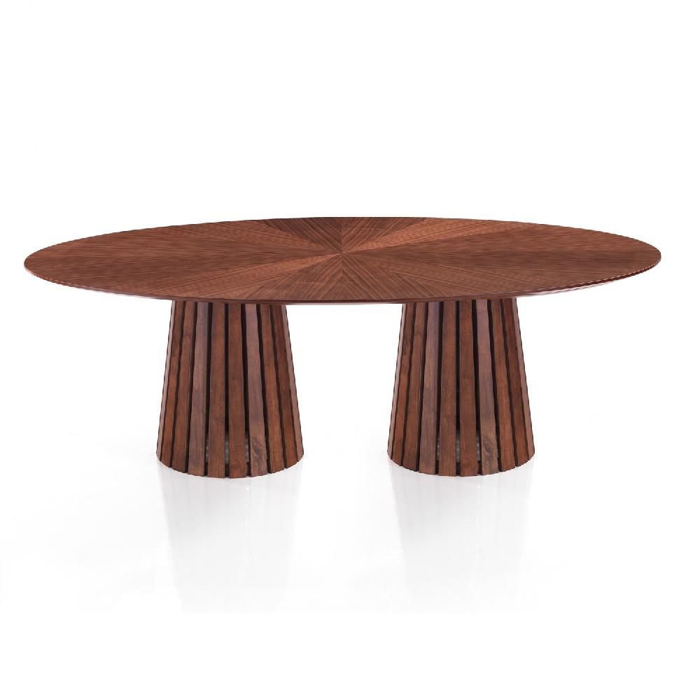 Tomasucci Tavolo Ovale VOLGA WALNUT