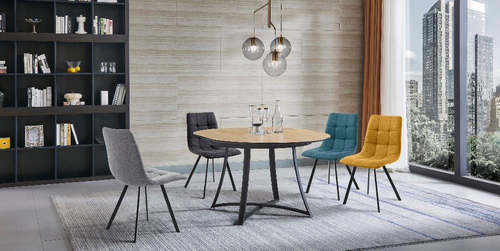 Tomasucci Tavolo Rotondo Allungabile DAFNE WOOD