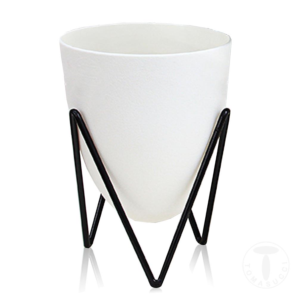 Tomasucci Vaso autoinnaffiante per esterno / interno POPPY LARGE