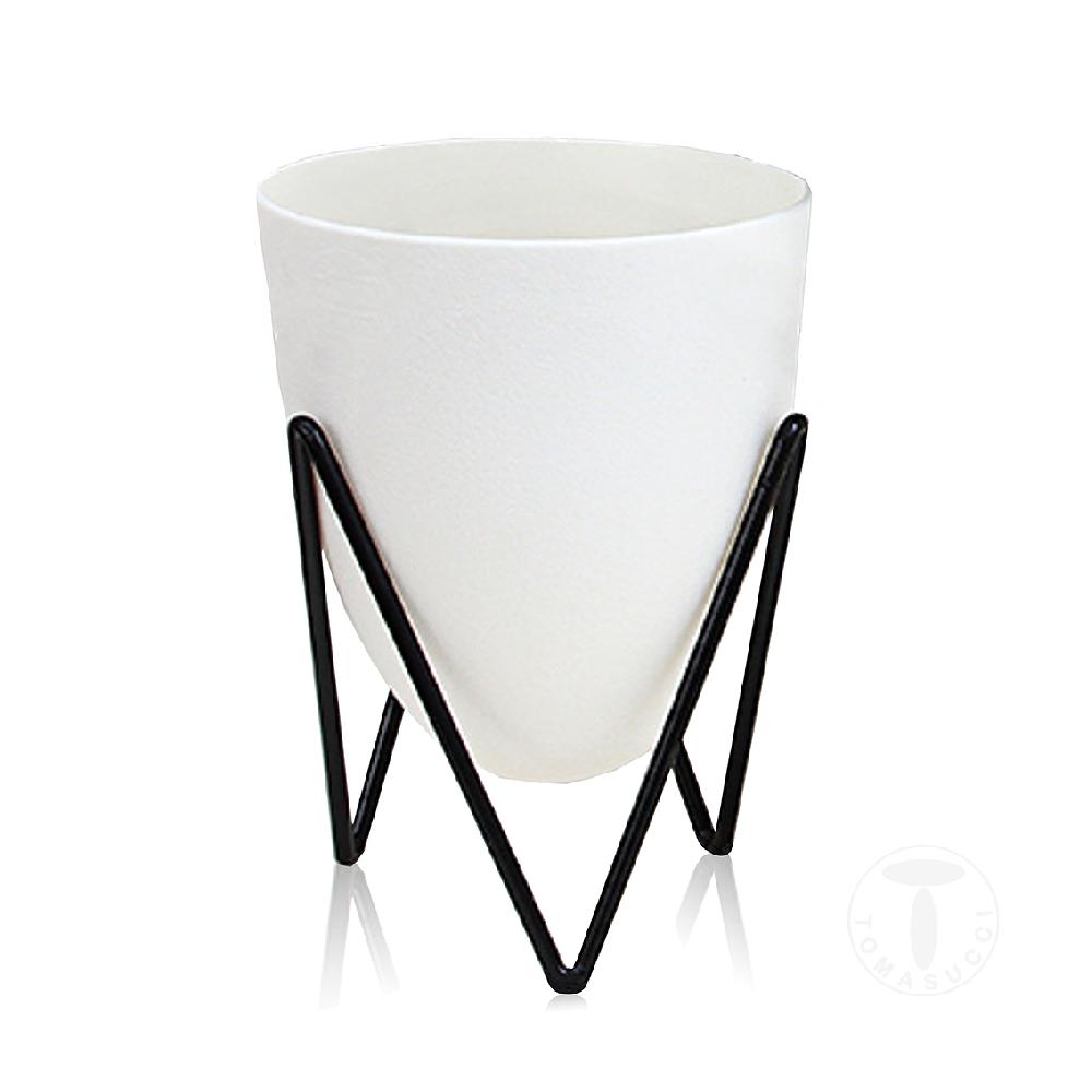 Tomasucci Vaso autoinnaffiante per esterno / interno POPPY MEDIUM