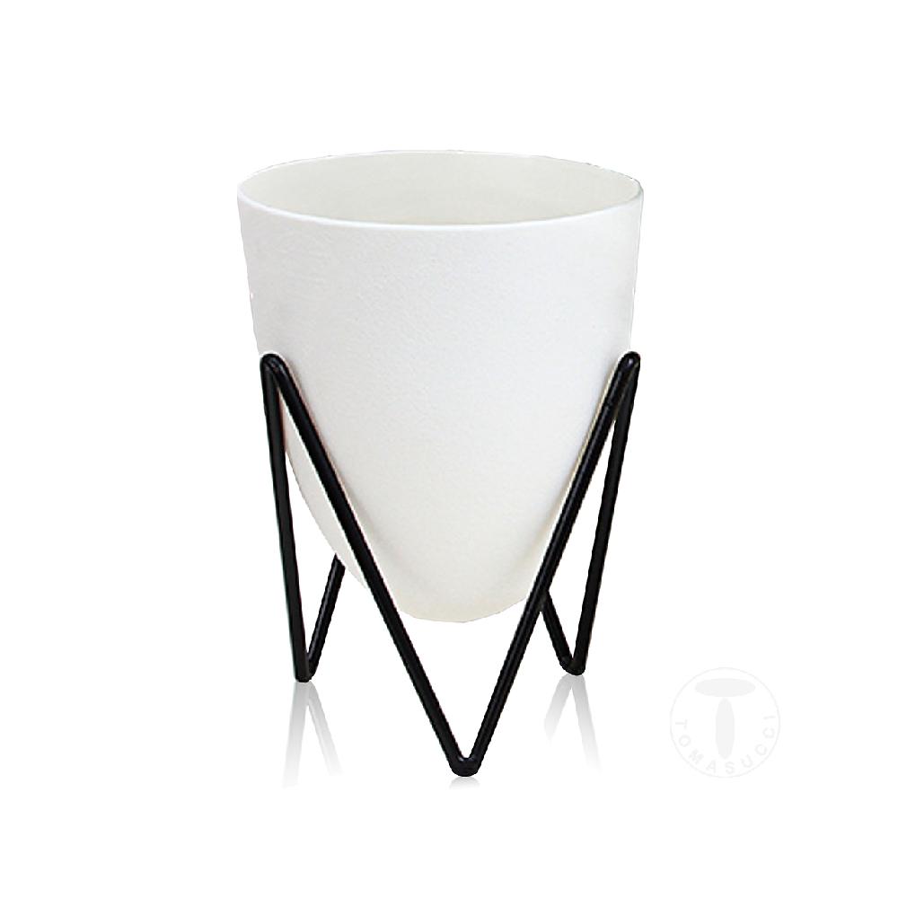 Tomasucci Vaso autoinnaffiante per esterno / interno POPPY SMALL