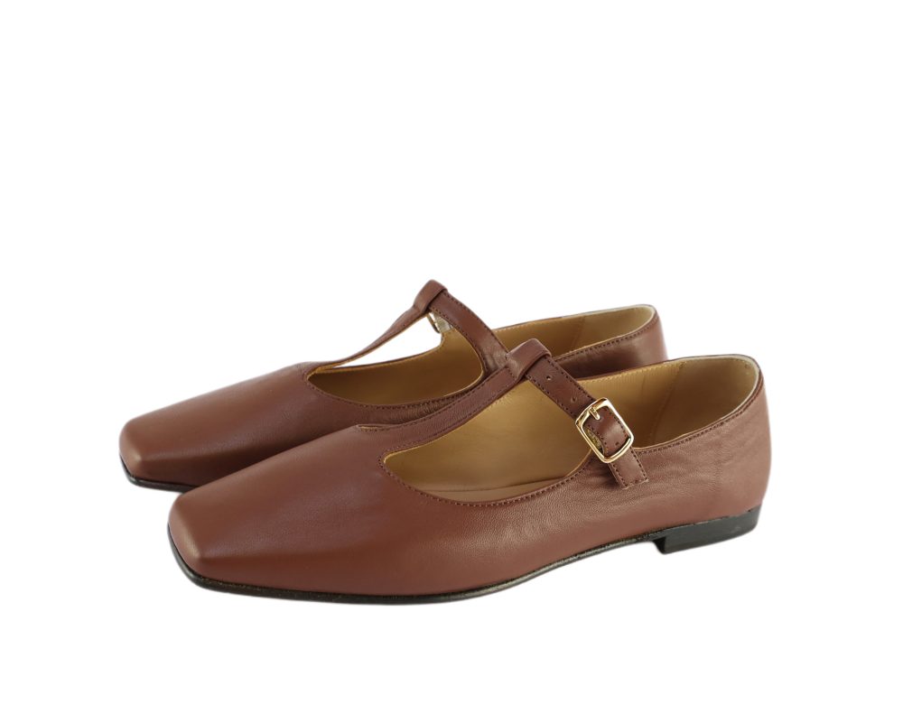 Ton Goût Ballerina Paris Cuoio