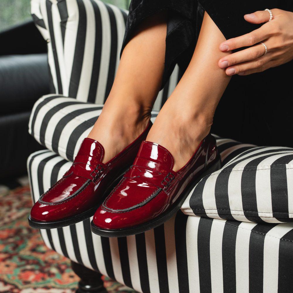 Ton Goût Mocassino Betty Rosso