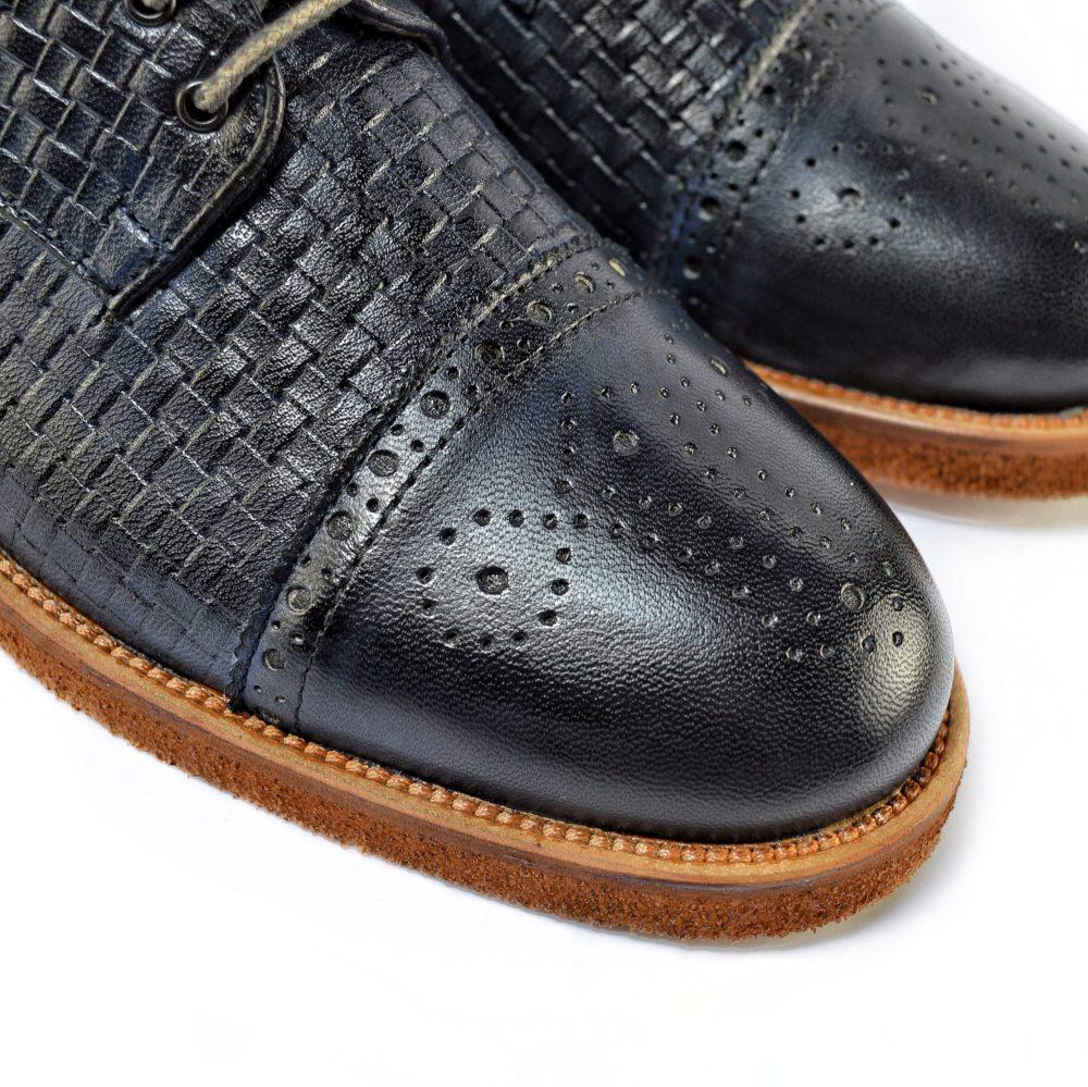 Ton Goût Scarpe Derby Blu