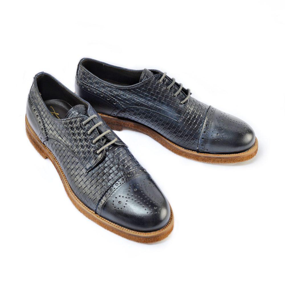 Ton Goût Scarpe Derby Blu