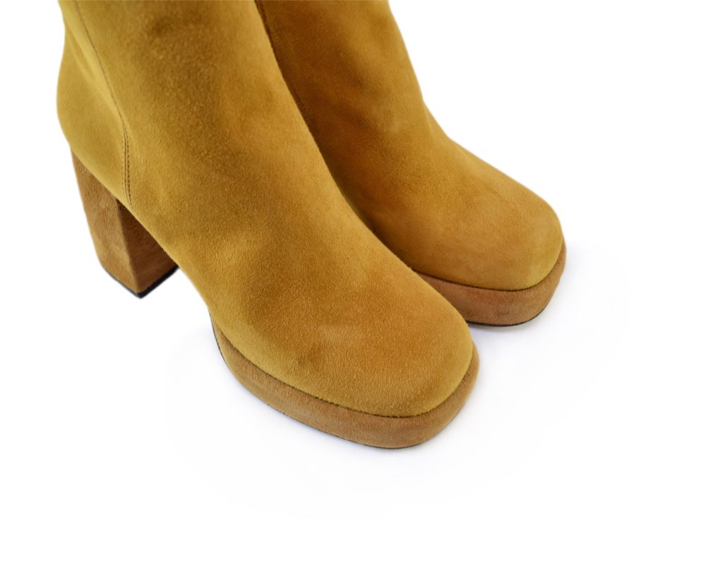 Ton Goût Stivaletti FEMME Senape