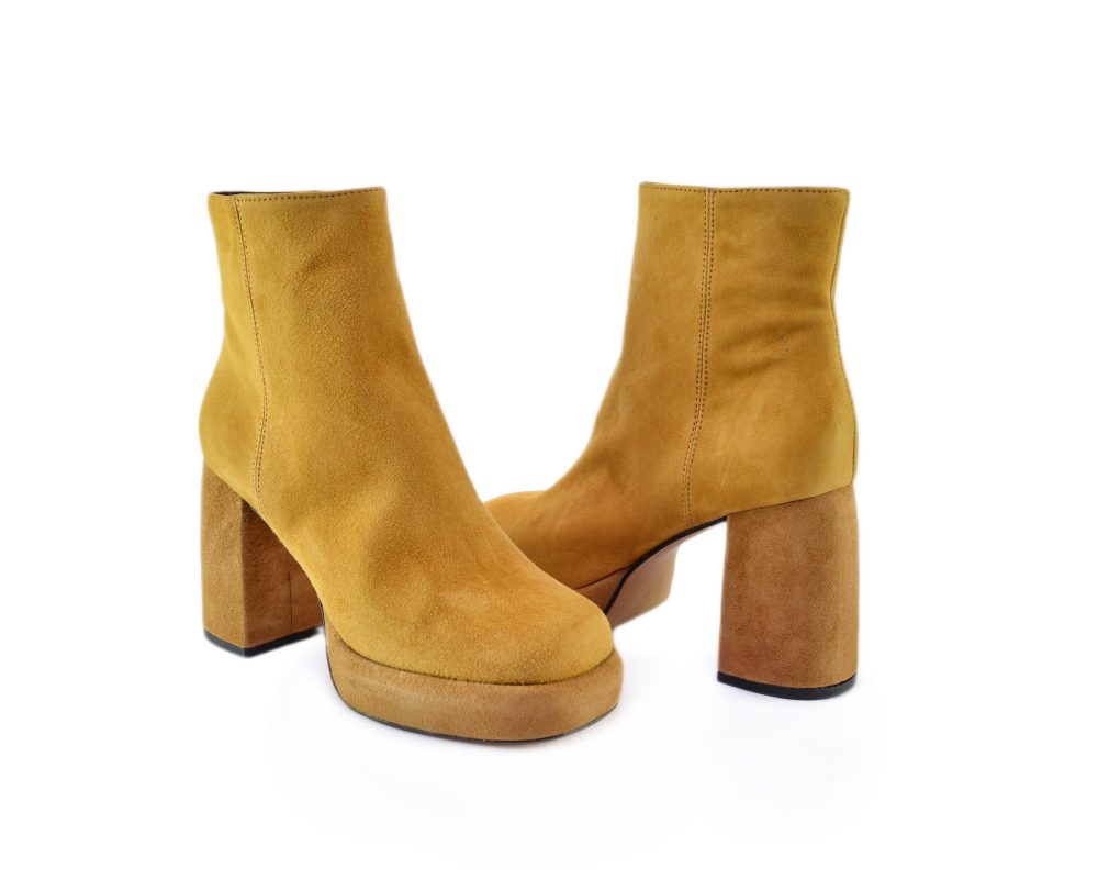 Ton Goût Stivaletti FEMME Senape