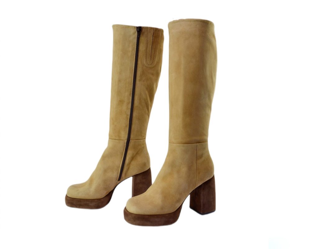 Ton Goût Stivali FEMME Cuoio