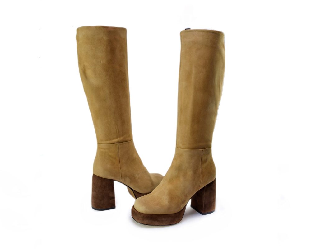 Ton Goût Stivali FEMME Cuoio