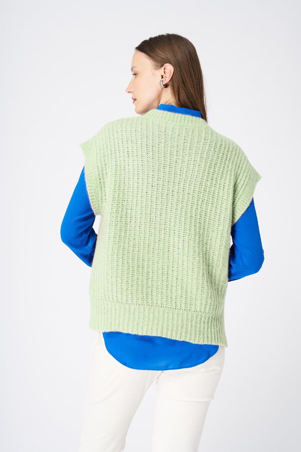 120% Lino Cashmere Blend Vest