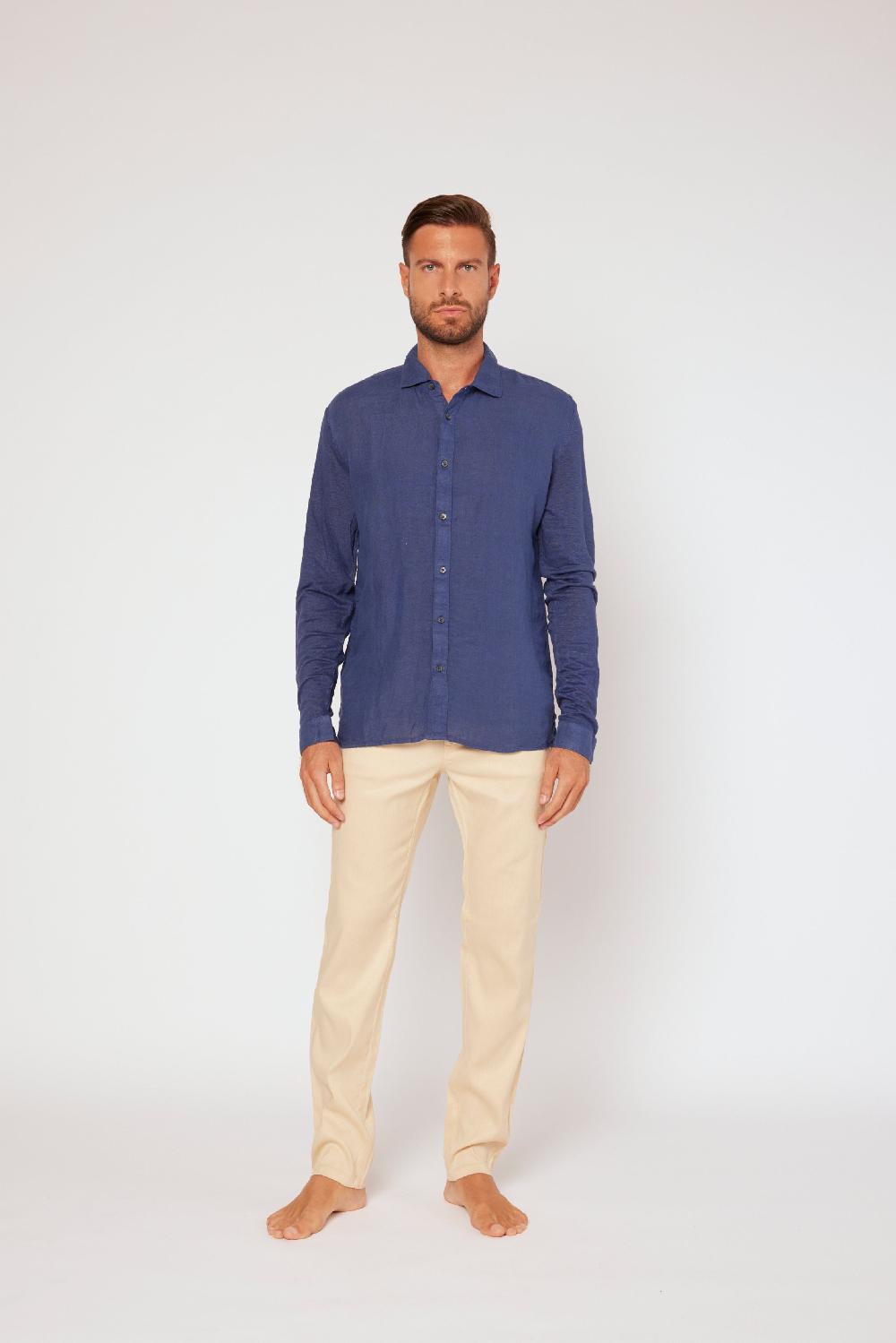 120% Lino Long Sleeve Shirt