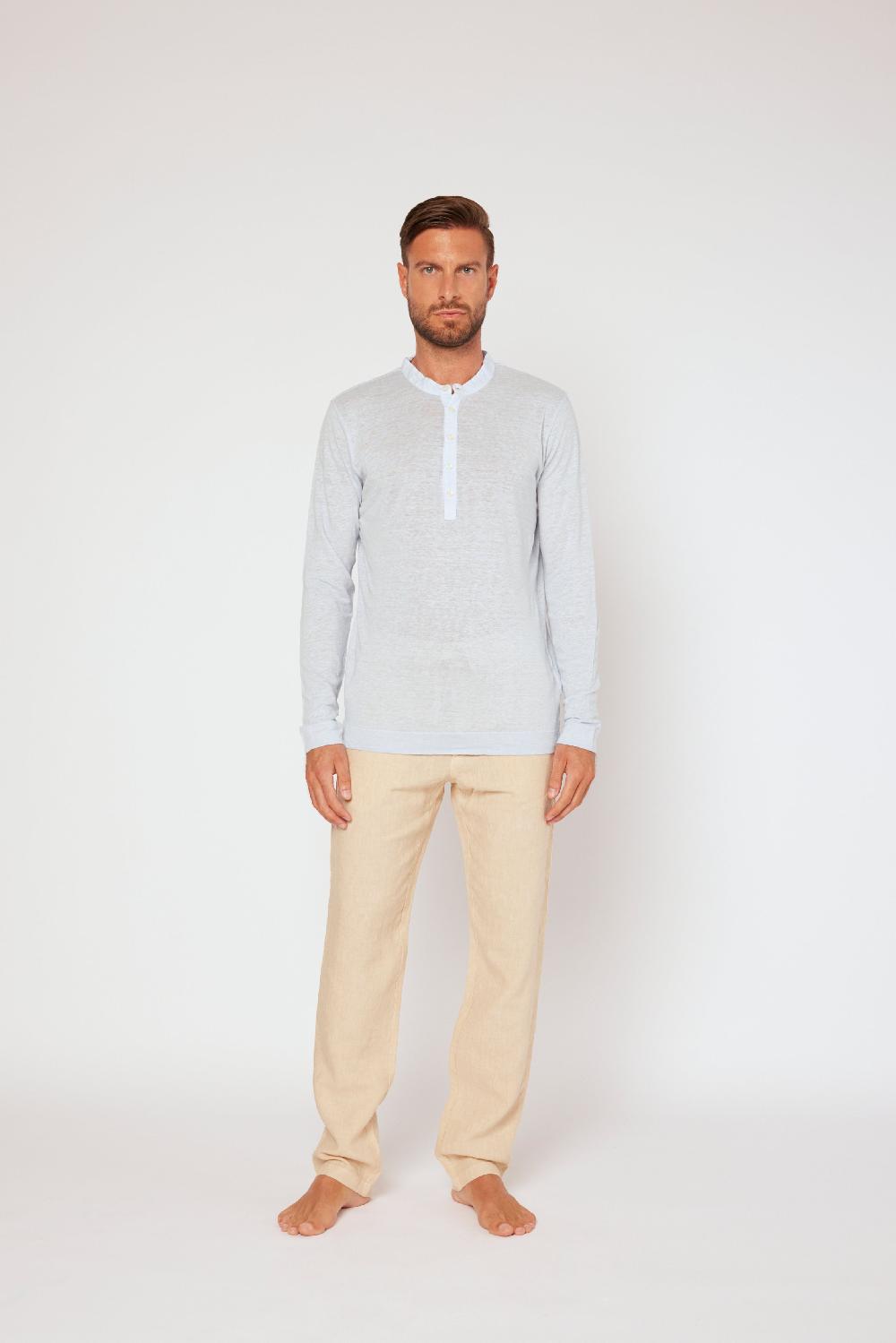 120% Lino Long Sleeve T-Shirt