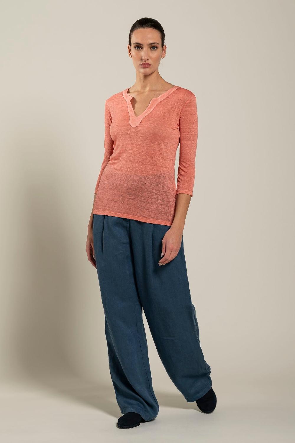 120% Lino Long Sleeve Women T-Shirt