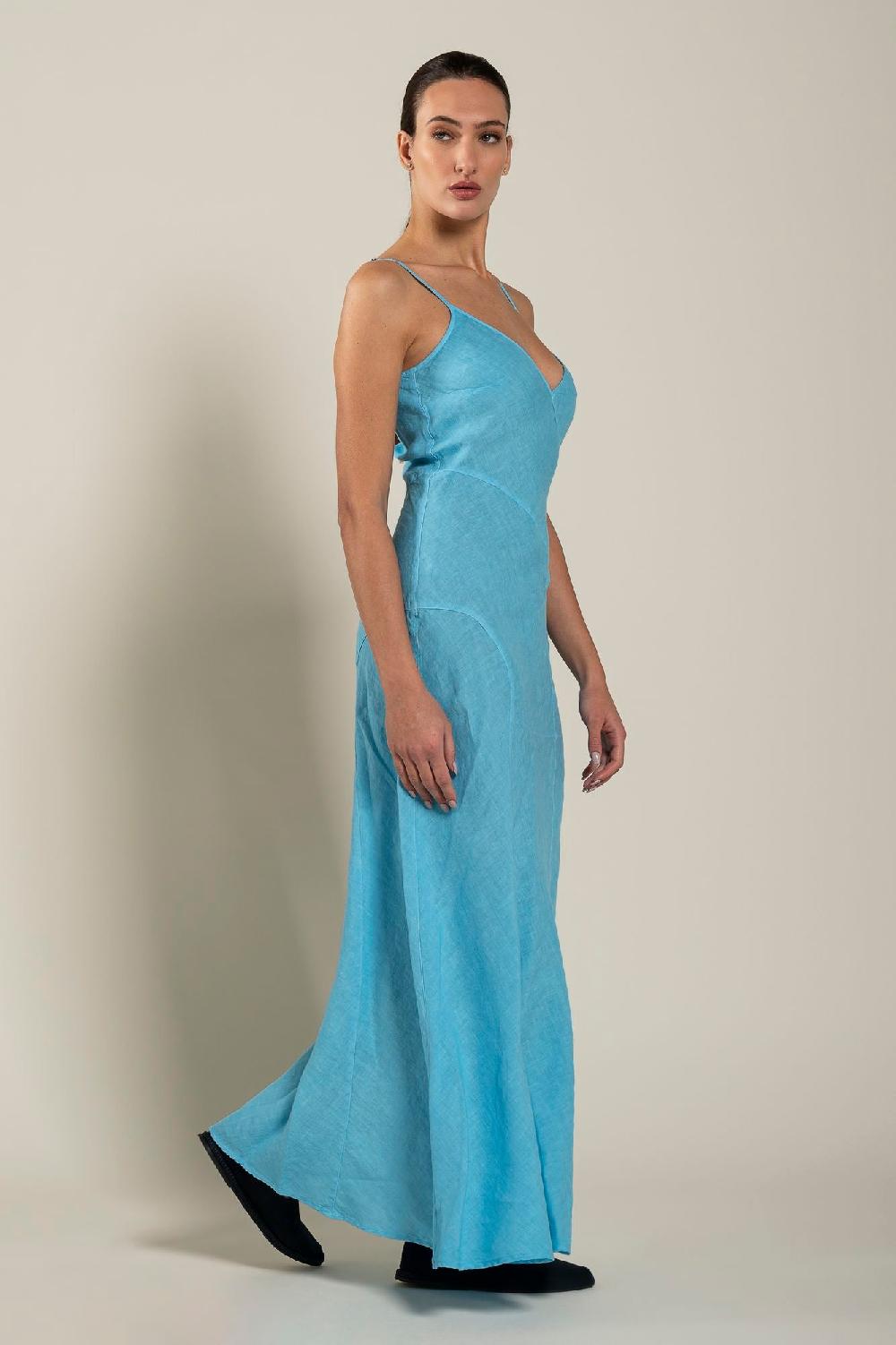 120% Lino Maxi Dress