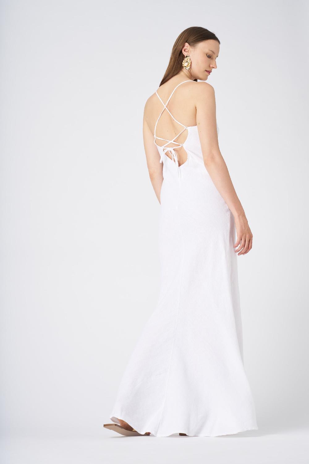 120% Lino Slip Dress