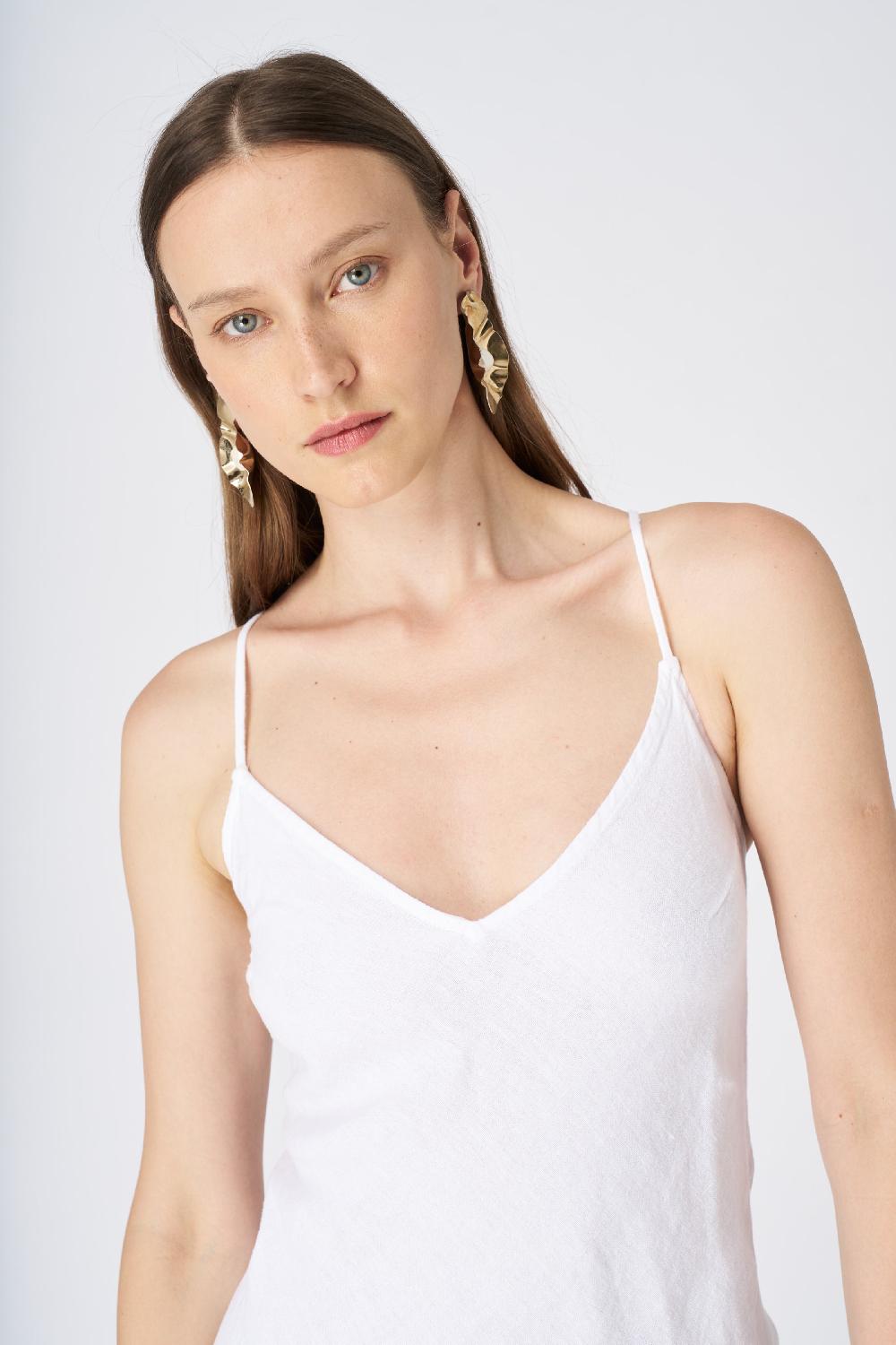 120% Lino Slip Dress