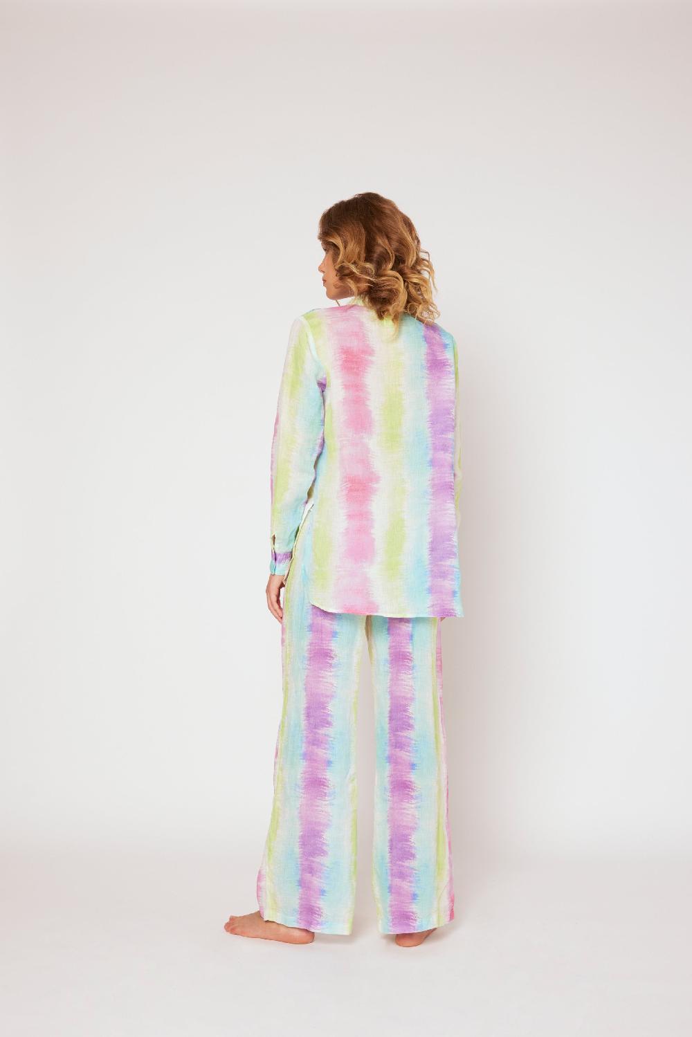 120% Lino Tie Dye Pants