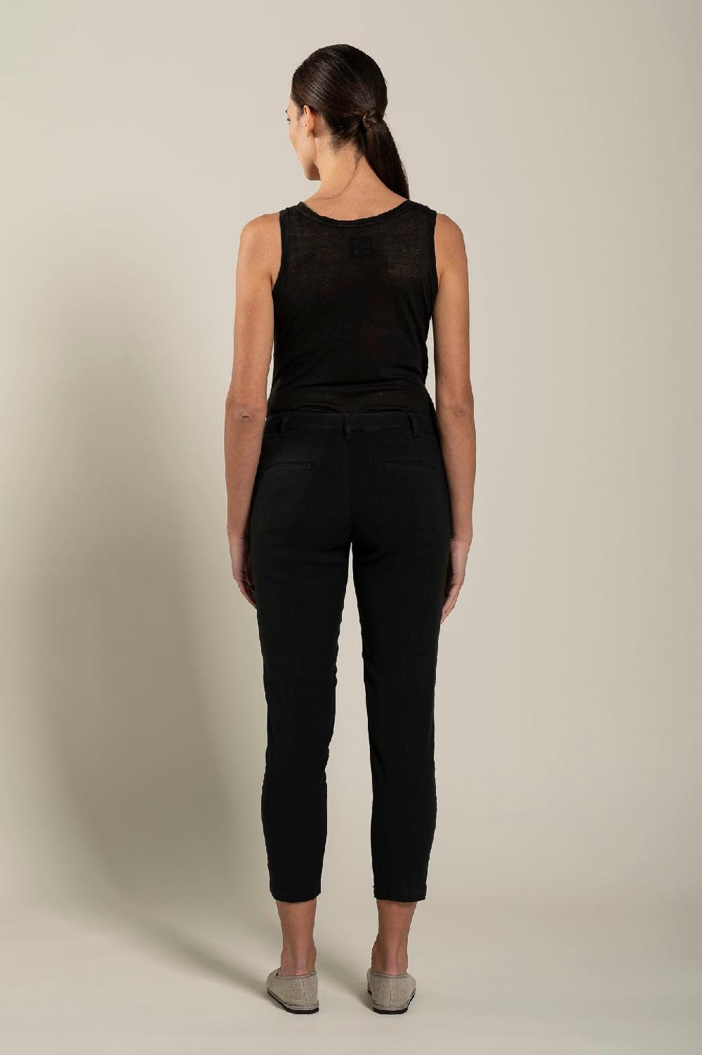 120% Lino Woman Slim-Fit Pant