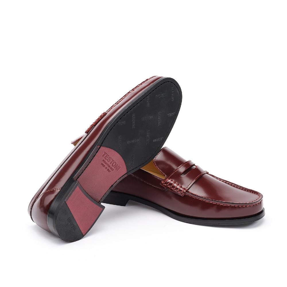 A.Testoni BRACCIANO MOCS BRUSHED CALF