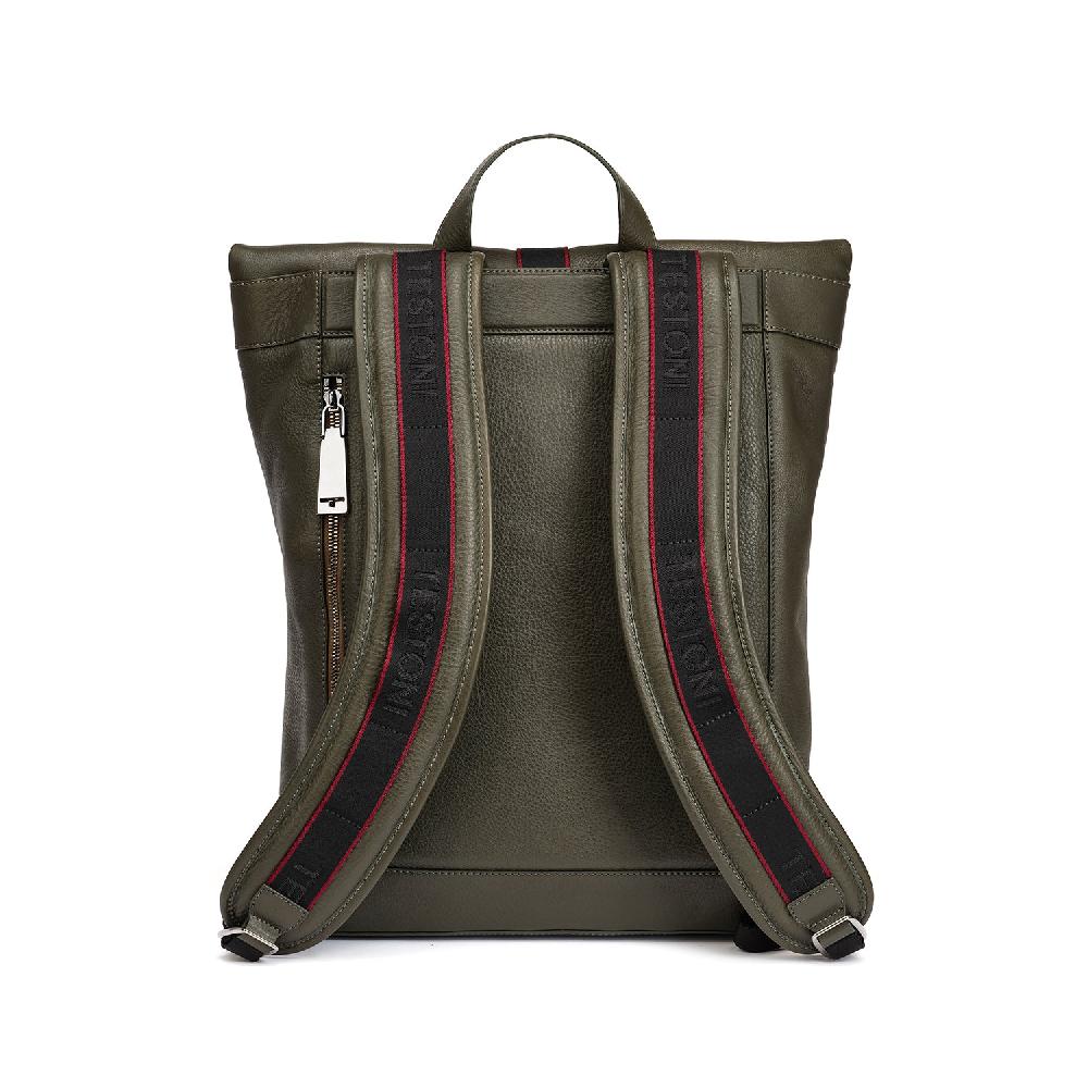 A.Testoni BRINDISI ROLL BACKPACK GRAINED SOFT CALF