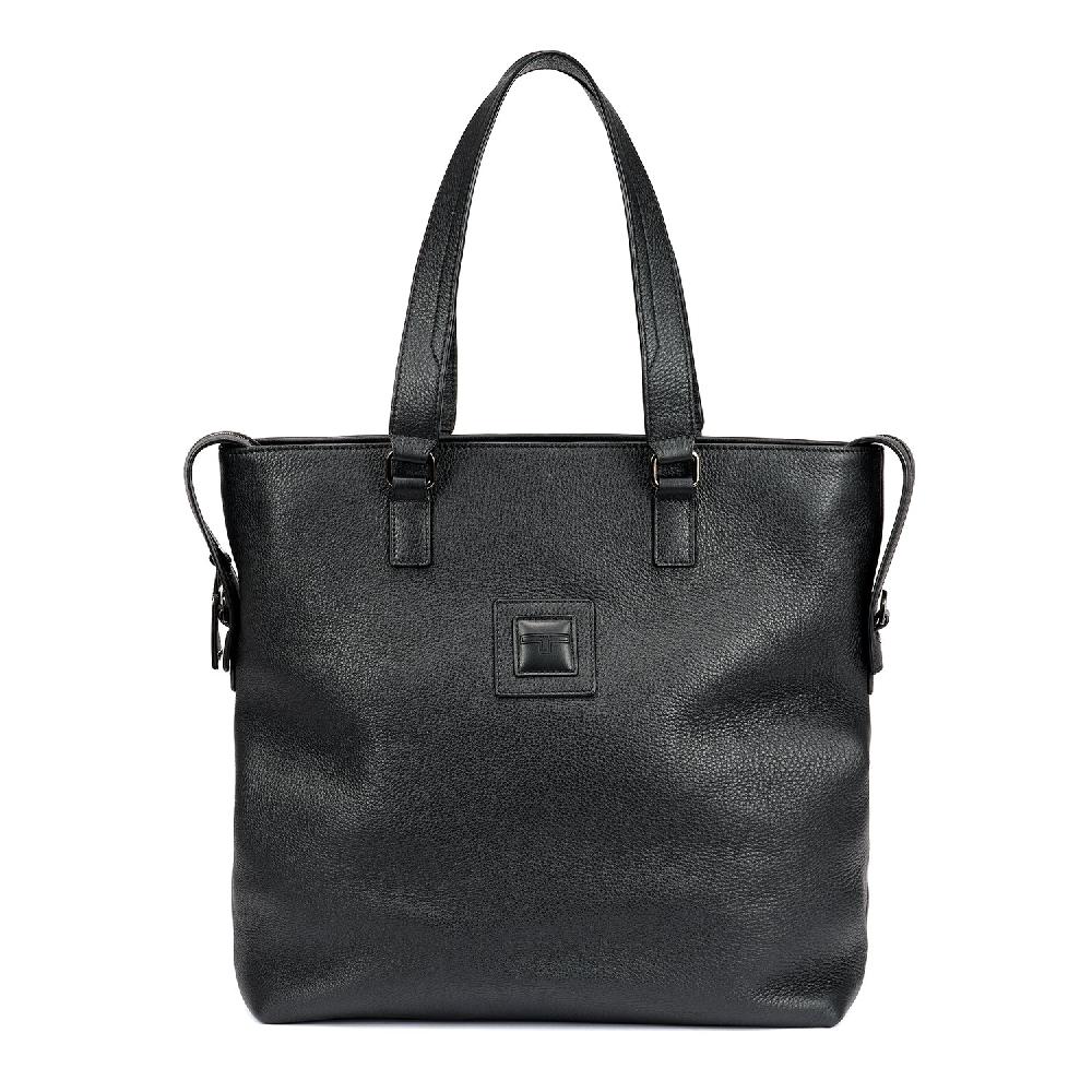 A.Testoni BRINDISI TOTE BAG GRAINED SOFT CALF