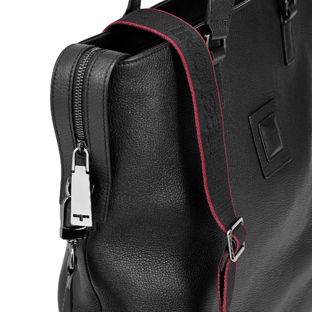 A.Testoni BRINDISI TOTE BAG GRAINED SOFT CALF