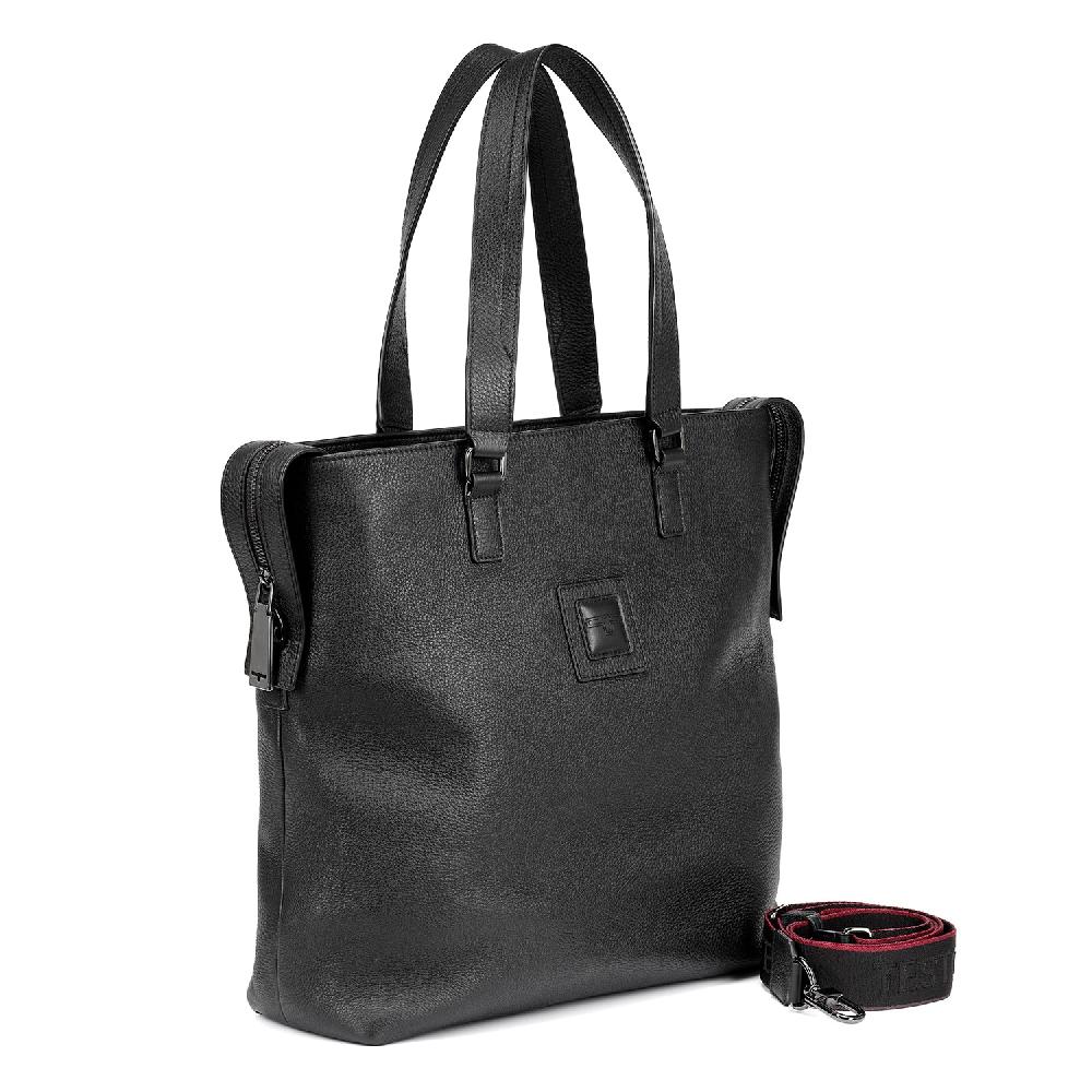 A.Testoni BRINDISI TOTE BAG GRAINED SOFT CALF