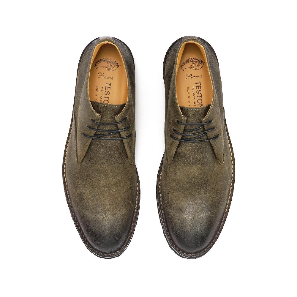 A.Testoni COURMAYEUR DESERT WAX SUEDE CALF