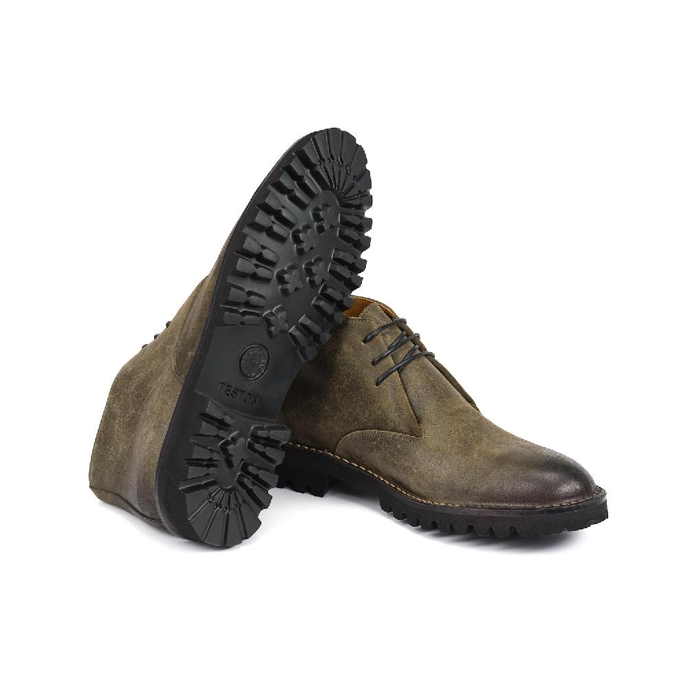 A.Testoni COURMAYEUR DESERT WAX SUEDE CALF