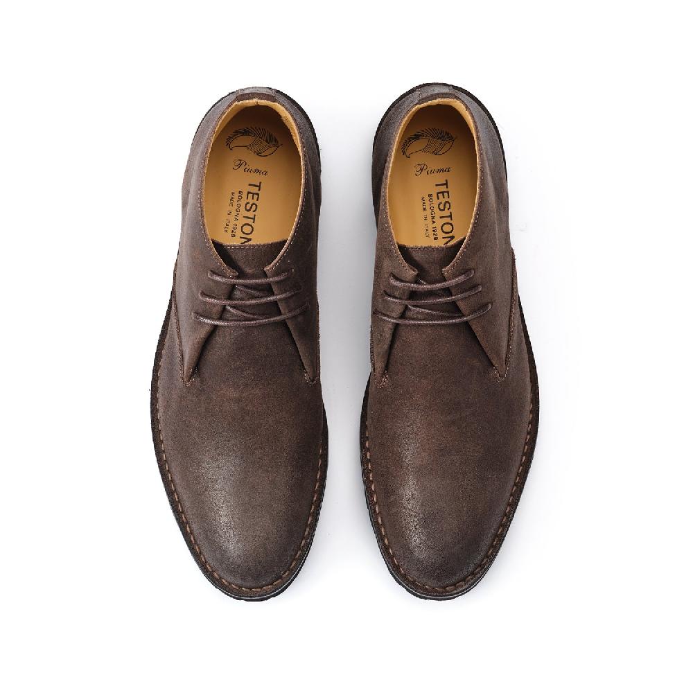 A.Testoni COURMAYEUR DESERT WAX SUEDE CALF