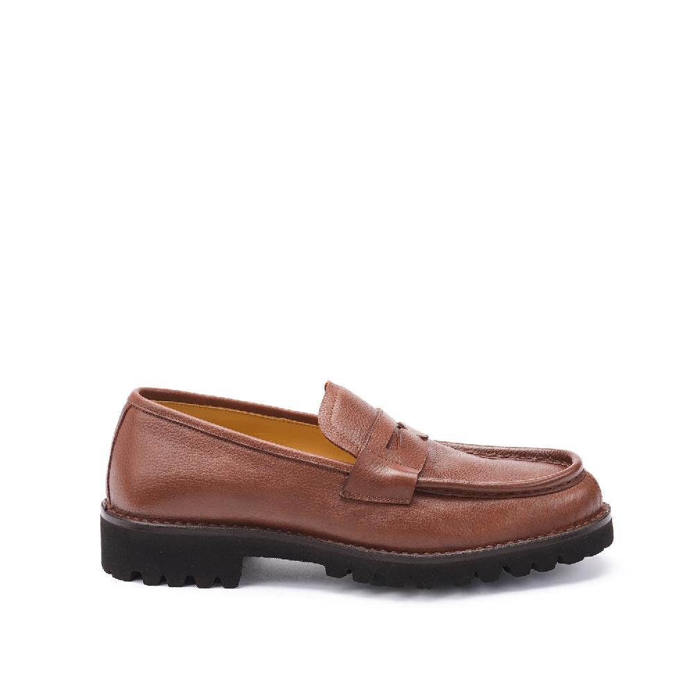 A.Testoni COURMAYEUR LOAFER GRAINED CALF