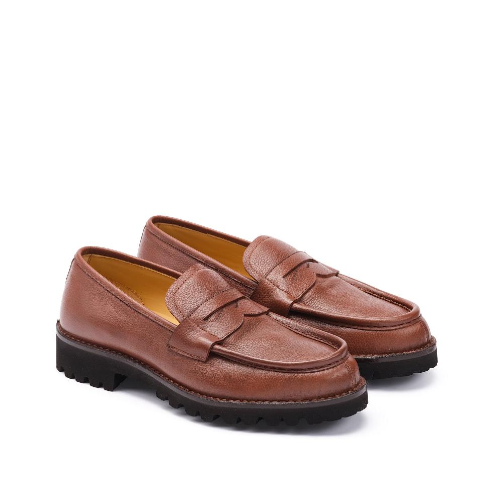A.Testoni COURMAYEUR LOAFER GRAINED CALF