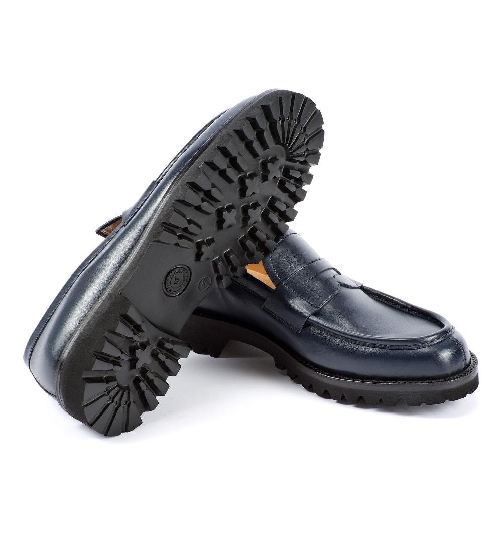 A.Testoni COURMAYEUR MOCASSINO IN PELLE