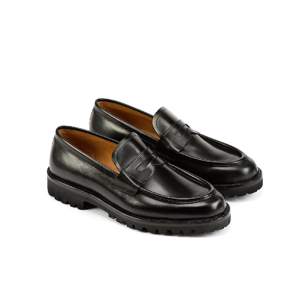 A.Testoni COURMAYEUR MOCASSINO IN PELLE