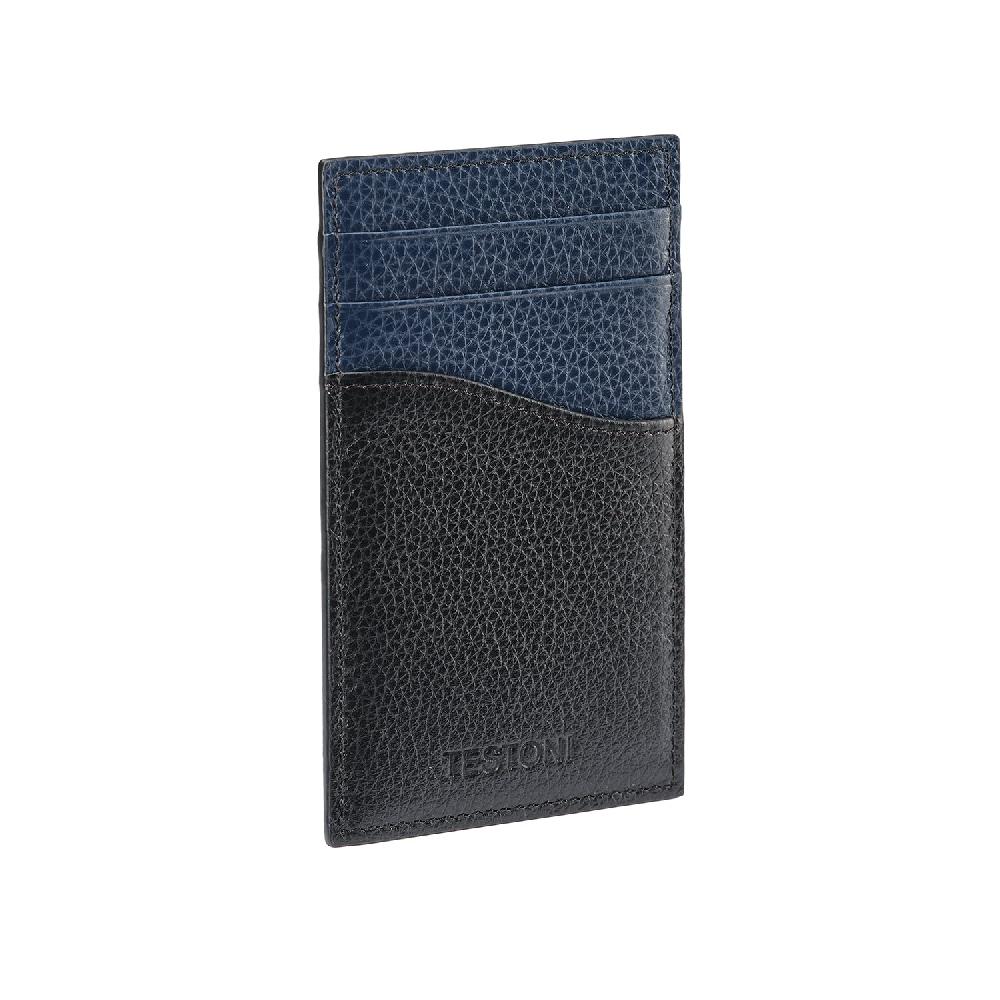 A.Testoni CREDIT CARD CASE GRAINCALF °