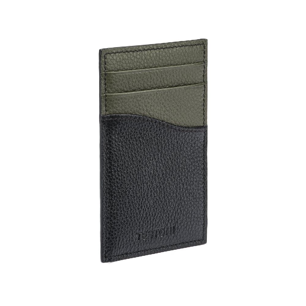 A.Testoni CREDIT CARD CASE GRAINCALF °