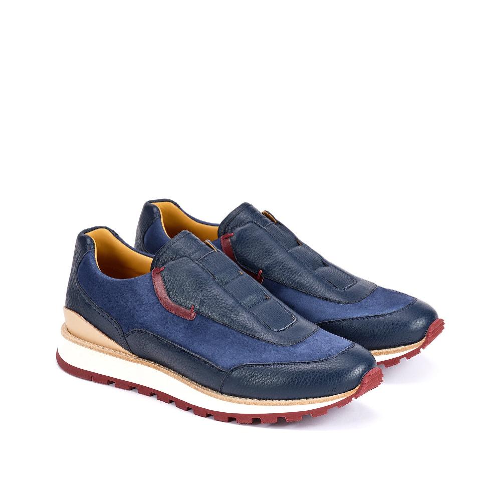 A.Testoni MOENA SNEAKER NUBUK CALF+DEER °