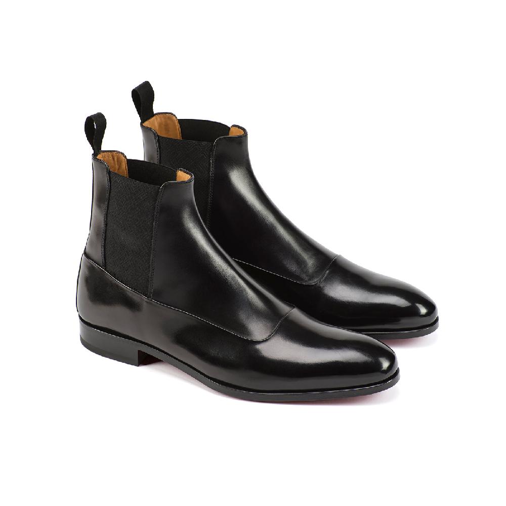 A.Testoni SANT'EULALIA STIVALETTO IN PELLE