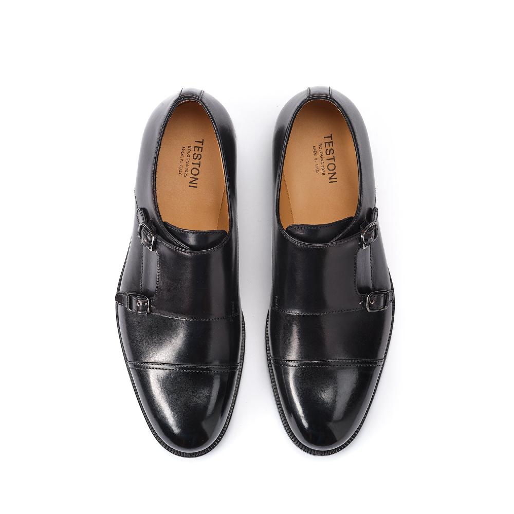 A.Testoni TRENTO DOUBLE MONK TOP CALF