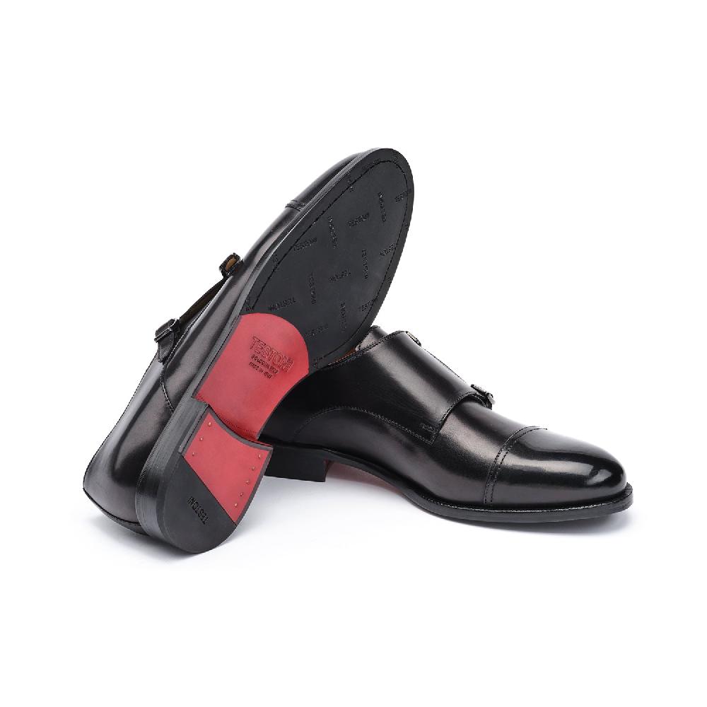 A.Testoni TRENTO DOUBLE MONK TOP CALF
