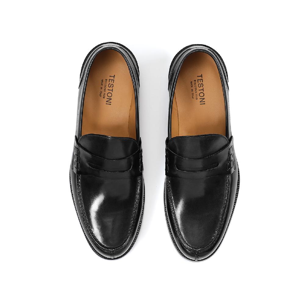A.Testoni TRENTO LEATHER LOAFER °