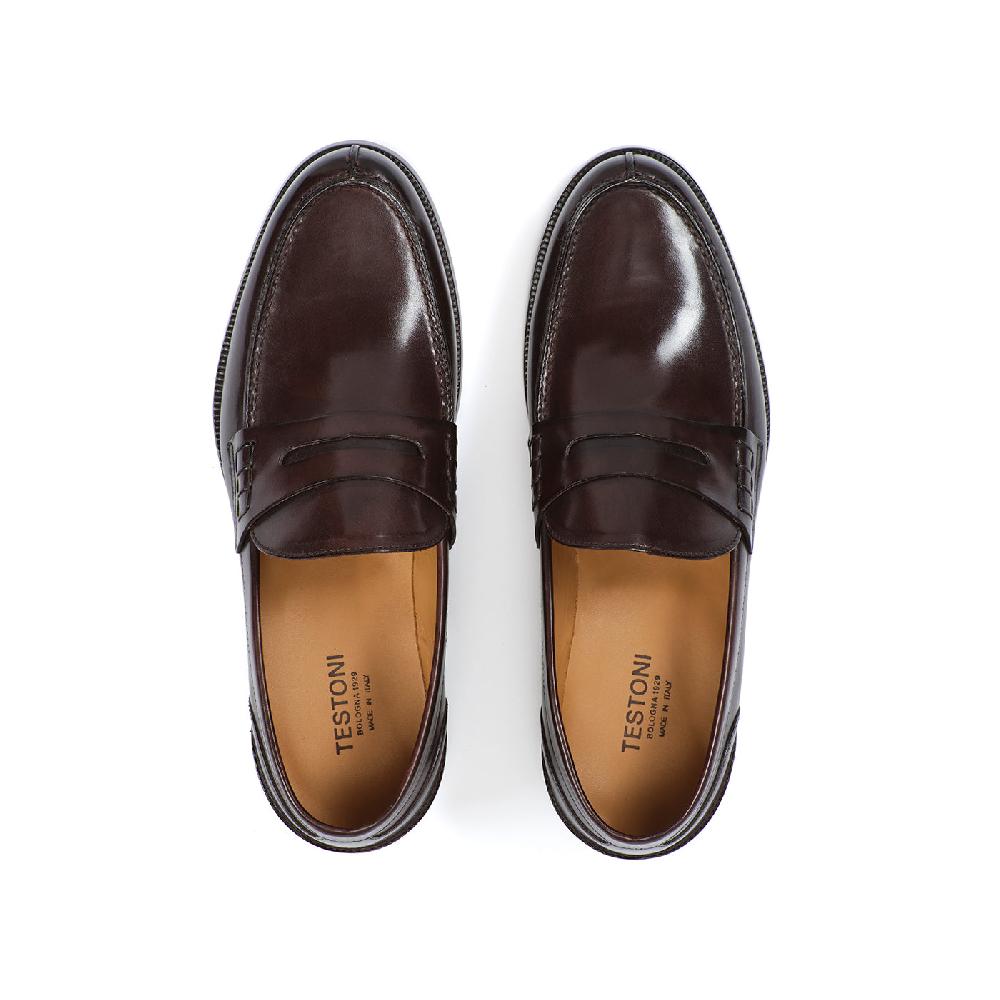 A.Testoni TRENTO LEATHER LOAFER °