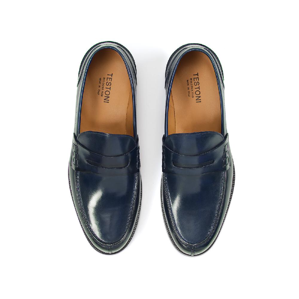 A.Testoni TRENTO LEATHER LOAFER °