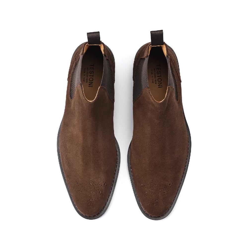 A.Testoni VENEZIA CHELSEA ENGLISH SUEDE CALF