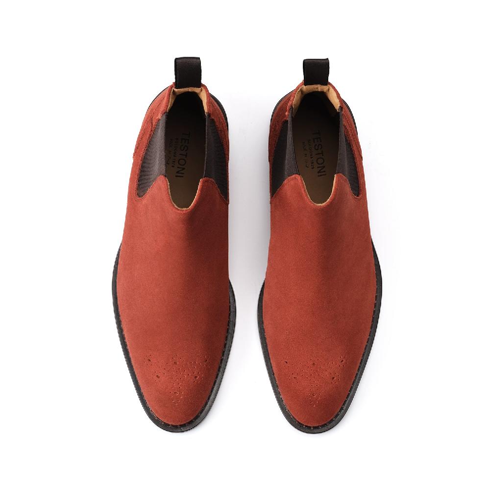 A.Testoni VENEZIA CHELSEA ENGLISH SUEDE CALF