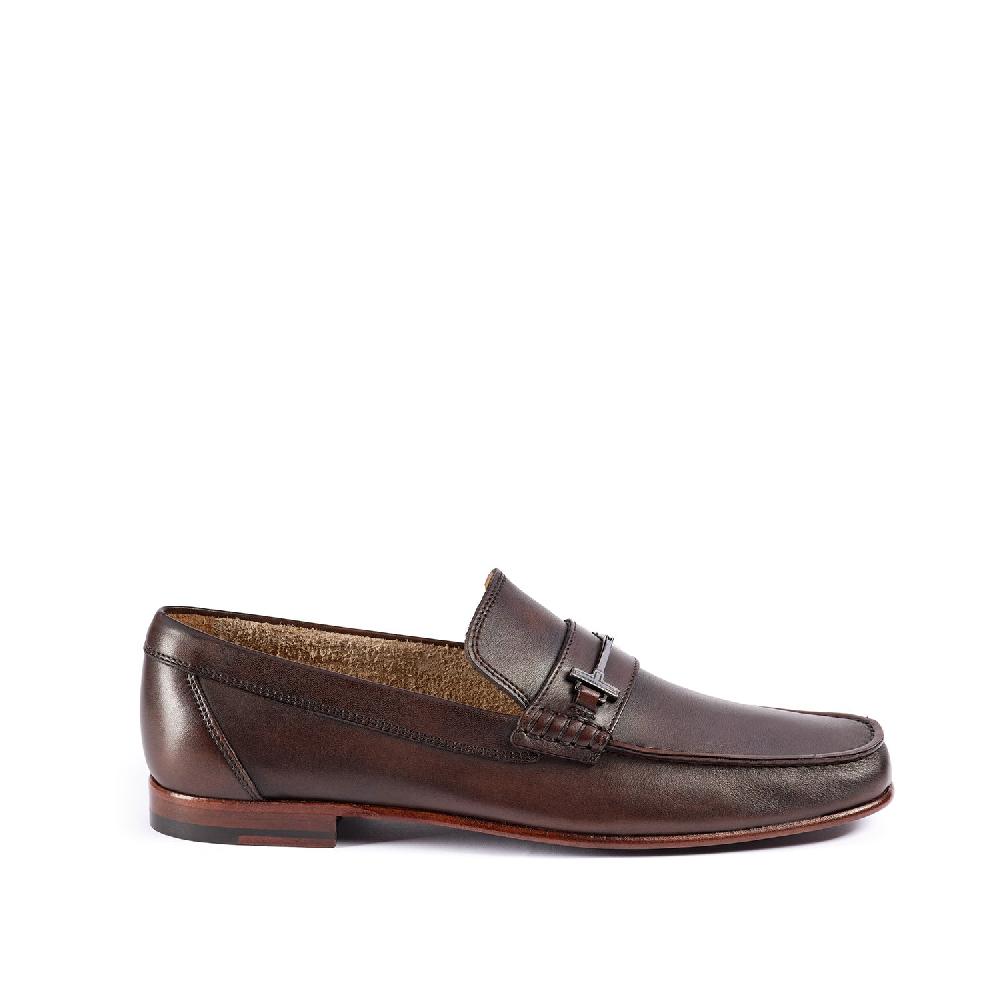 A.Testoni BRACCIANO MOCCASIN UNLINED SOFT DELAVE CALF °