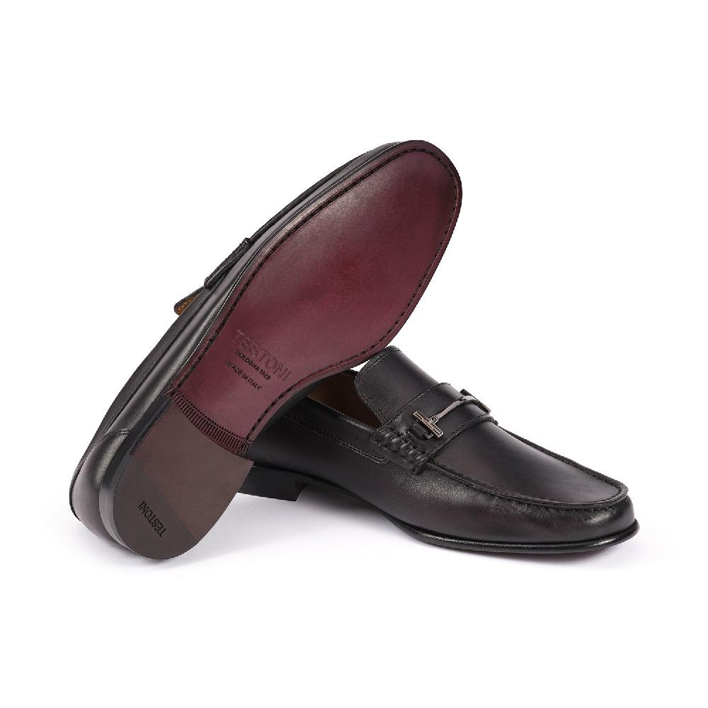 A.Testoni BRACCIANO MOCCASIN UNLINED SOFT DELAVE CALF °