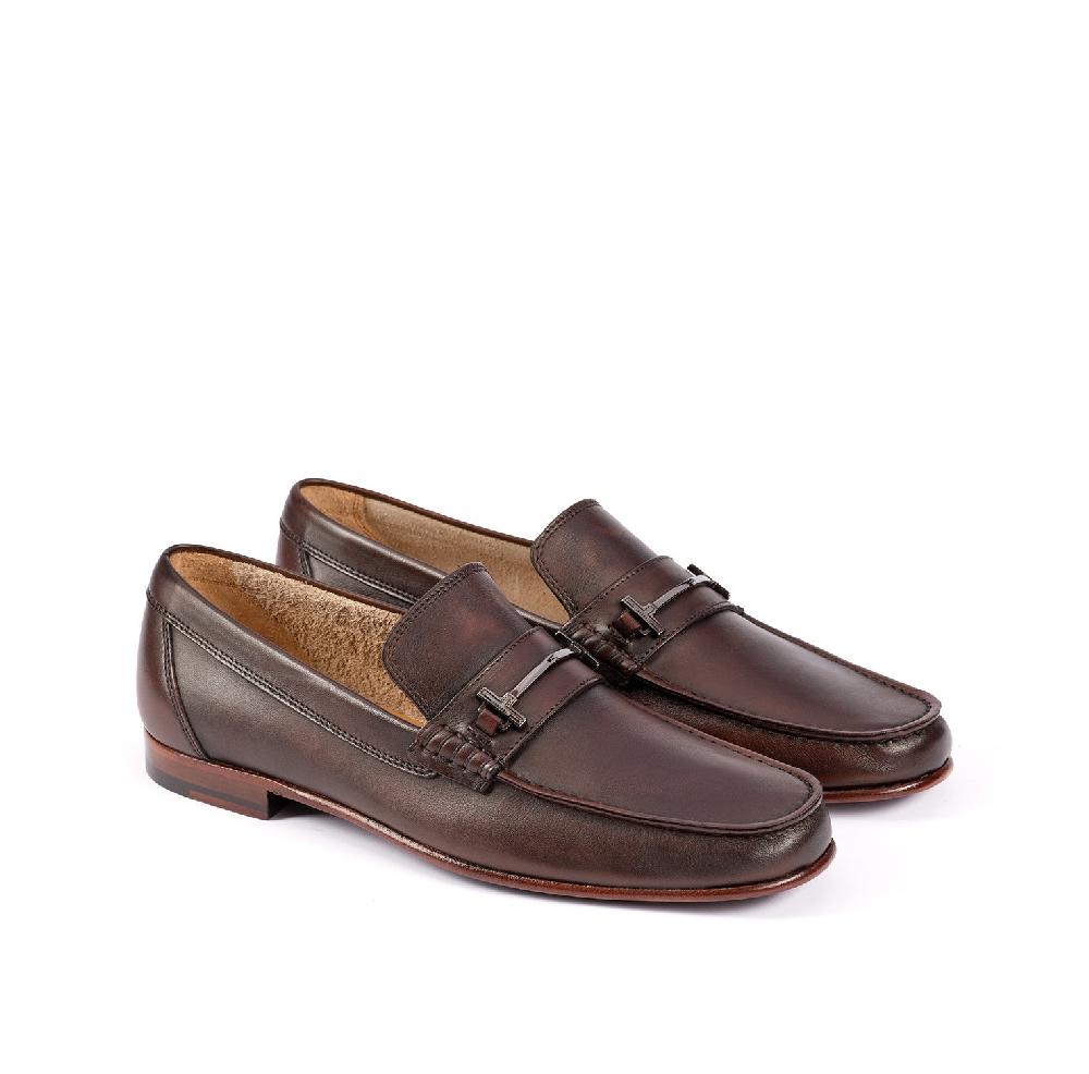 A.Testoni BRACCIANO MOCCASIN UNLINED SOFT DELAVE CALF °