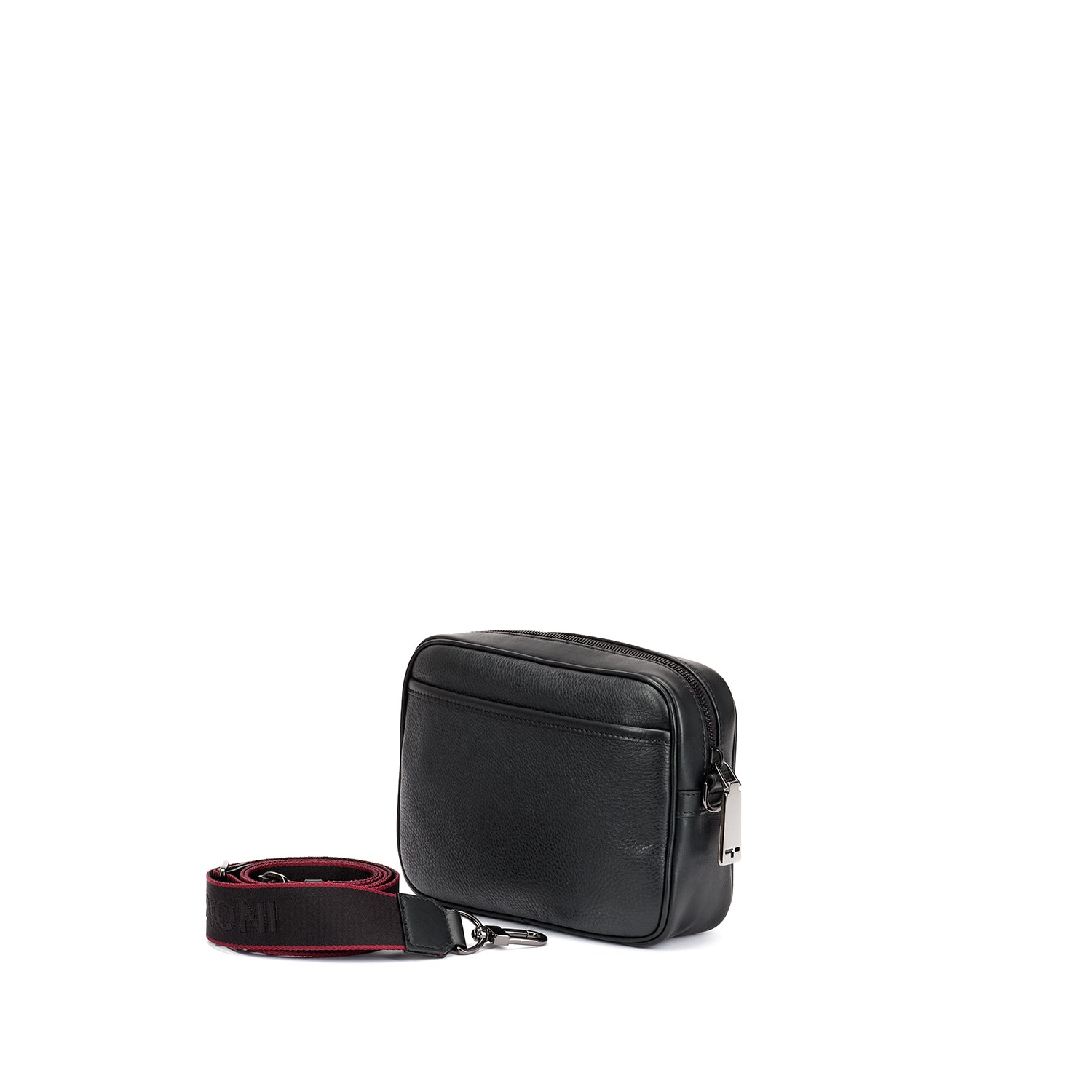 A.Testoni CAMERA BAG GRAINED SOFT CALF+SPORT NAPA CALF