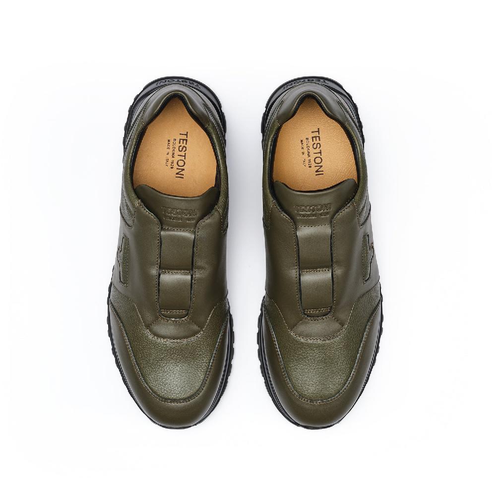 A.Testoni CUNEO SNEAKER SPORT NAPA CALF + GRAINED CALF °